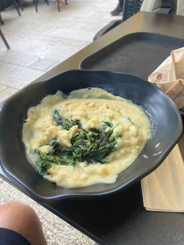 Beans and chicory in Alberobello