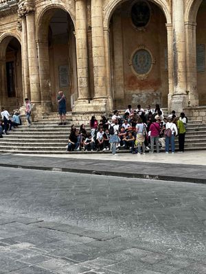 School outing in Noto