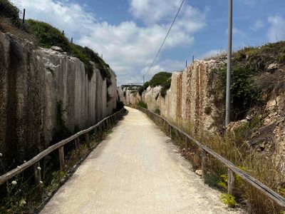 old railway line Siracusa