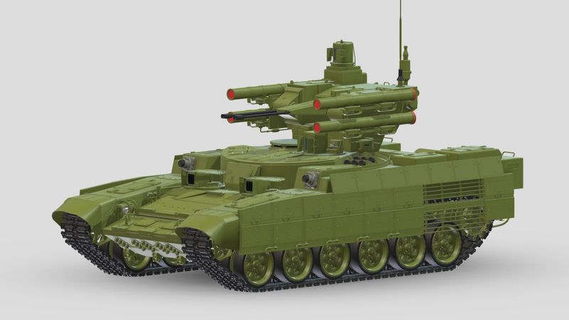 The BMPT Terminator - Advanced Armored Combat Vehicle