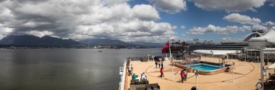departing Vancouver