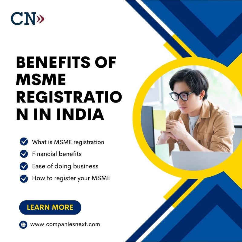 Benefits of MSME Registration in India - 1
