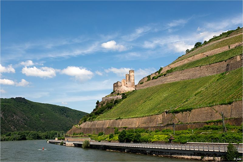 Ruins of Burg Ehrenfels Castle