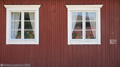 Museum house #3 windows