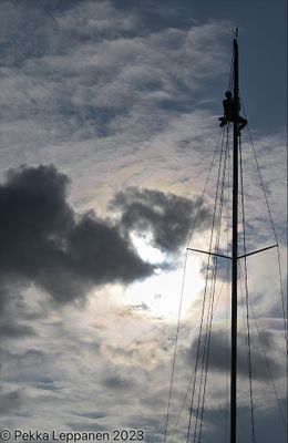 Man in the mast