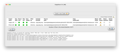 Configuration with two copiers
