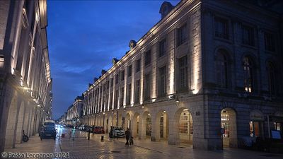 Orleans street at night