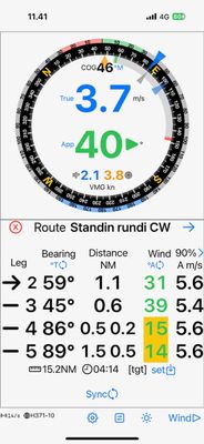 Display0183M: Sailing data to phones, pads, watches and smart glasses