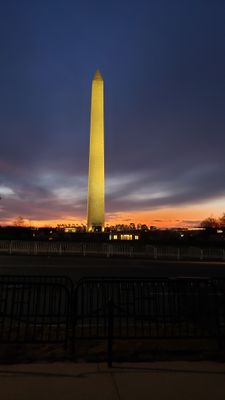 20230322_Washington Monument sunset