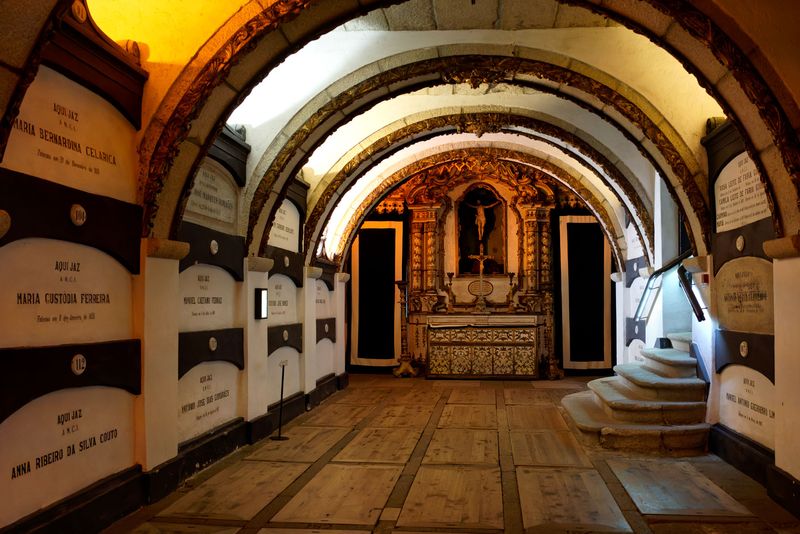 Maison du tiers ordre de Saint-FranoisLes catacombes