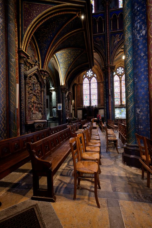 Dans la Basilique de Bonsecours