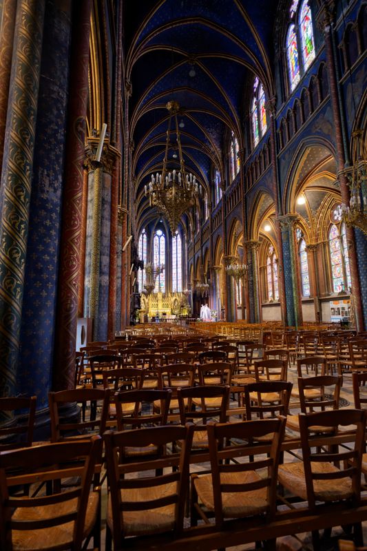 Dans la Basilique de Bonsecours