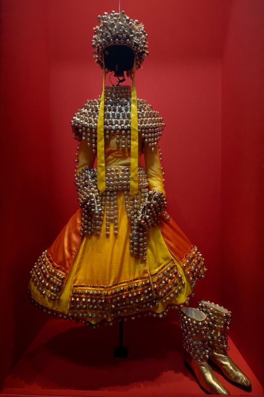 Robe de danseurs au JO de Pekin