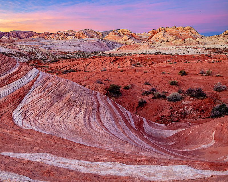 Fire Wave Sunset, Valley of Fire State Park, NV