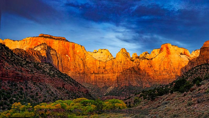 Towers of the Virgin River, Zion National Park, UT