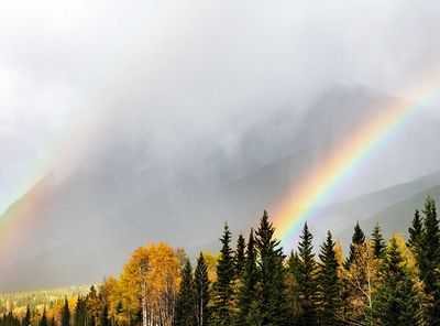 Kananaskis Country Rainbows, Alberta, Canada