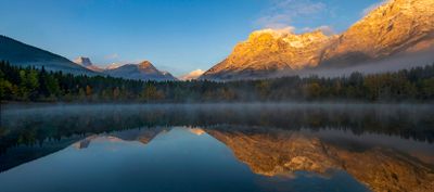 Early Morning at Wedge Pond, Kananaskis Country, Alberta, Canada