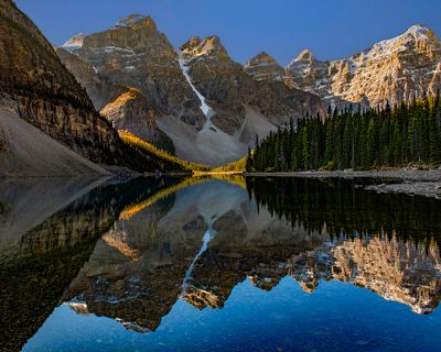 Canadian National Parks in the Rocky Mountains of Aberta and British Columbia