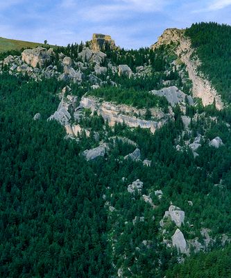 Fallen City Rockslide, Big Horn Mountains, WY