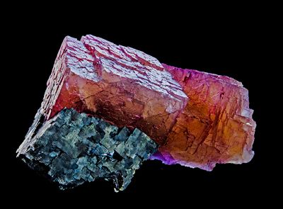 Fluorite on Galena, Minerva #1 Mine, Cave-In-Rock, IL