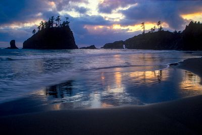 Second Beach at Sunset, Olympic National Park, WA