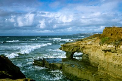 Small sea arch, Point Loma, CA
