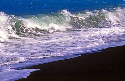 Black sand beach, Kalapana, HI