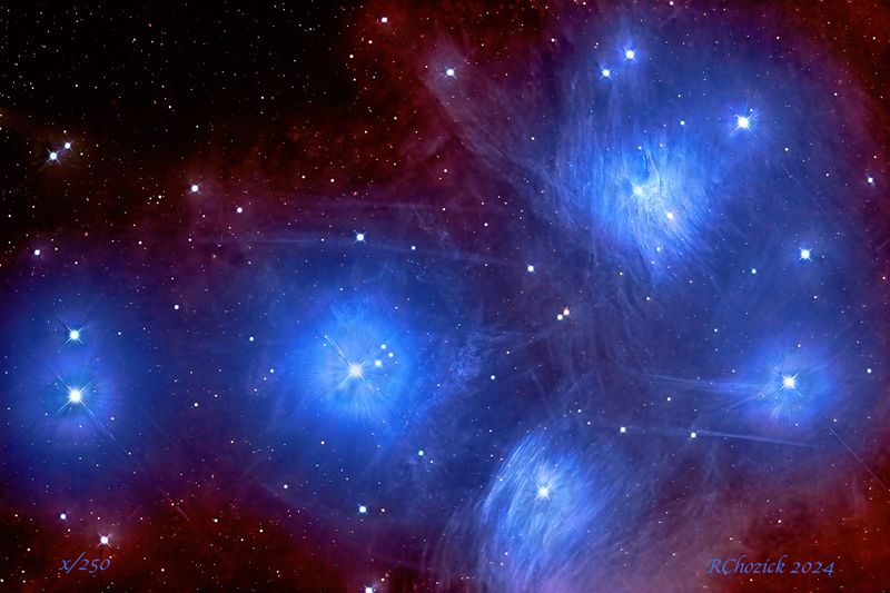 Pleiades - Seven Sisters - M45 OSC