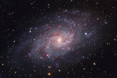M33 Triangulum Galaxy - Natural Color Version