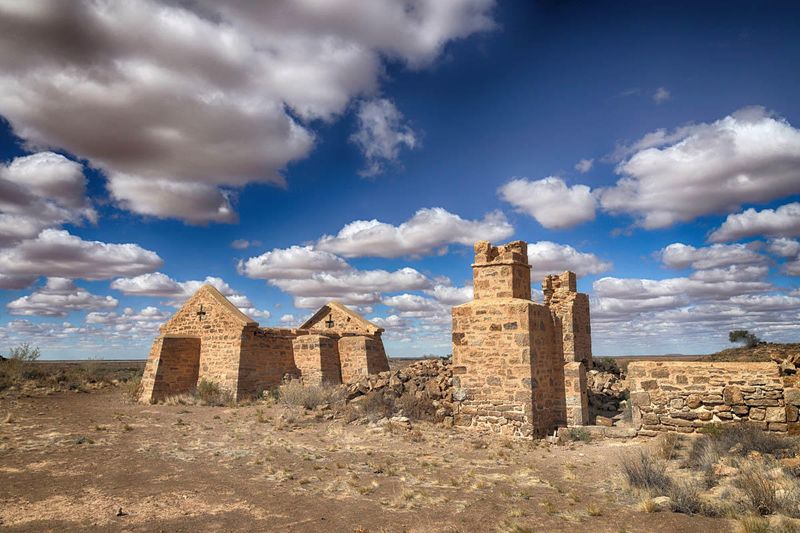 Stangways Ruins Oodnadatta Track