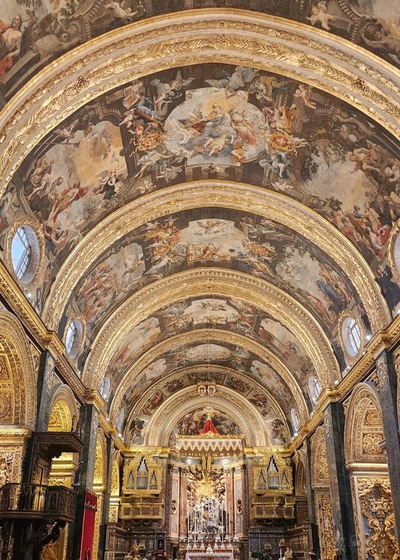 St. Johns Co-Cathedral. Valetta, Malta.