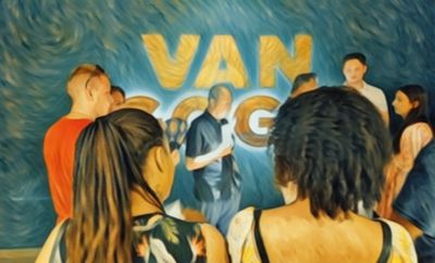 Revoltelo Van Gogh exhibition.