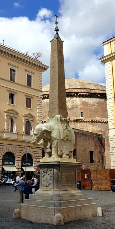 Obelisco della Minerva (Piezza della Minerva), Rome