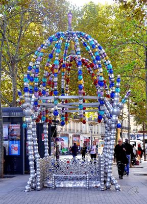 Place Colette Metro Entrance