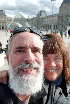 Us at the Musée du Louvre