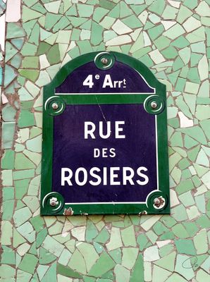 Rue Des Rosiers in the Jewish Quarter
