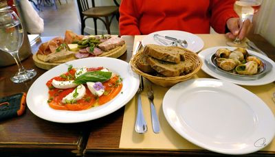 Lunch at Pierrot - Rue Étienne Marcel