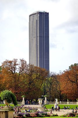 Montparnasse Tower from Luxembourg Garden