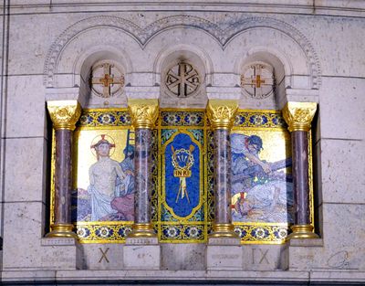 Basilique Sacr-Coeur - Side Chapel - Detail