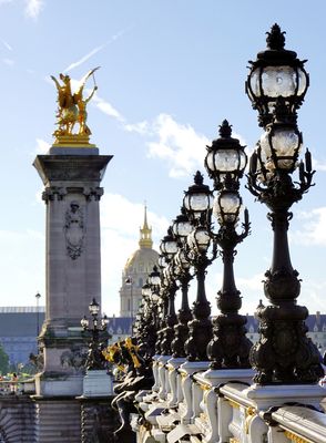 Oct 24 - Alexander III Bridge, Champs-lyses, Tuileries Garden and 5th Arrondissement