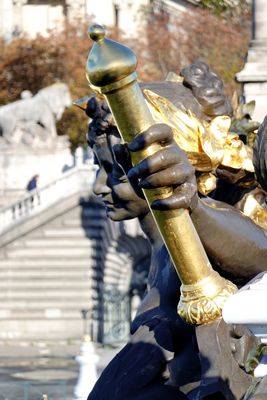 Alexander III Bridge - Nymph of the Seine