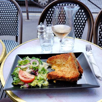 Café des Arts - Salmon Croque-Monsieur