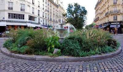 Place Georges Moustaki - Fontaine Guy Lartigue