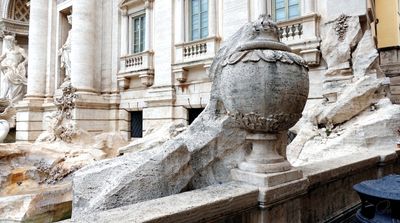 Trevi Fountain detail, Rome