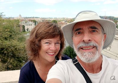 Selfie from Terrazza del Pincio, Rome