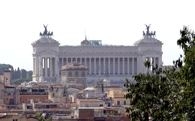 View from Terrazza Viale del Belvedere, Rome