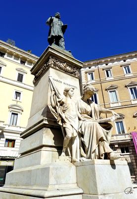 Monument to Marco Minghetti, Rome