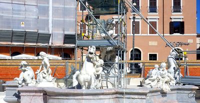 Piazza Navona - Fontana del Nettuno, Rome