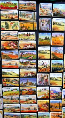 Touristy trinkets, Cortona