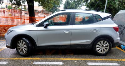 Our Tuscany car, Arezzo
